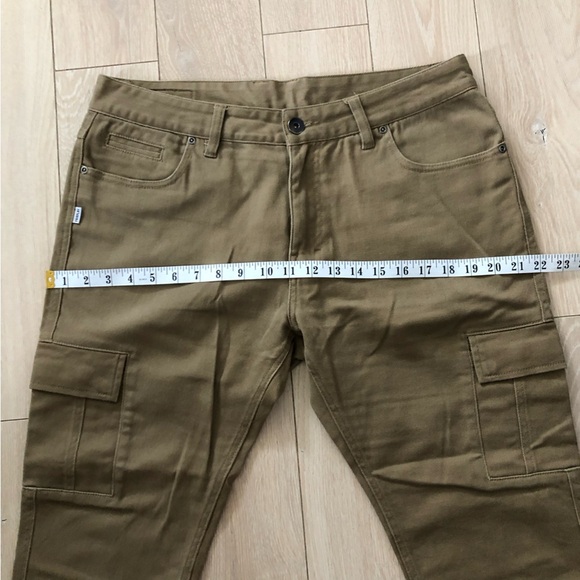 FairPlay Los Angeles Cropped Cargo Pants in Tan Size 34 - Picture 4 of 13
